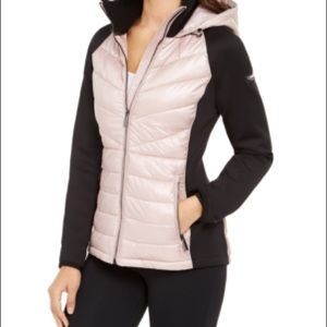 Calvin Klein Mixed Media Performance Jacket